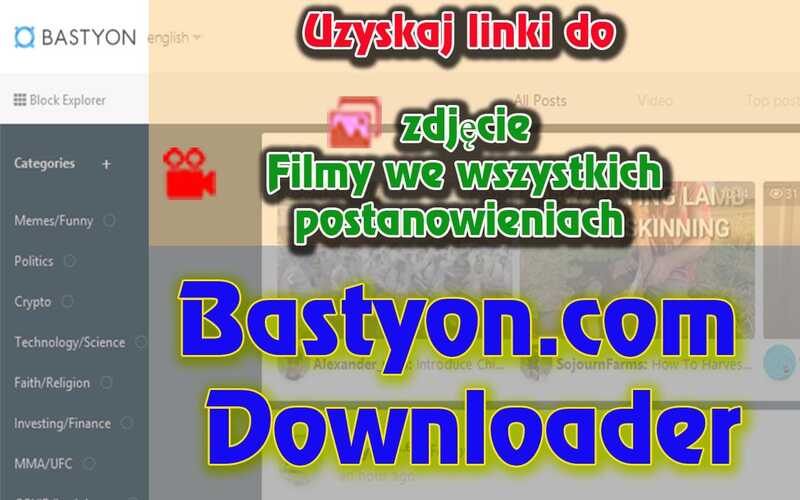 Bastyon (Ex-Pocketnet) Pobierz Filmy i zdjęcia