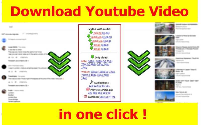 YouTube video, photo and subtitles downloader